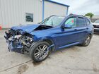 2021 Bmw X3 Xdrive30i Blue vin: 5UXTY5C02M9D97096