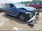 2020 Bmw X3 Xdrive30i Blue vin: 5UXTY5C09L9B63701