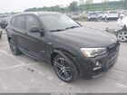 2016 Bmw X3 Xdrive28i Black vin: 5UXWX9C51G0D93424