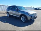 2017 Bmw X3 Xdrive28i Gray vin: 5UXWX9C56H0T01240