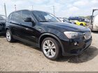 2016 Bmw X3 Xdrive28i Black vin: 5UXWX9C59G0D89069