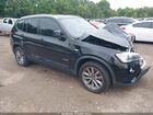 2017 Bmw X3 Xdrive28i Black vin: 5UXWX9C59H0T13818