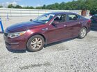 2016 Kia Optima Lx Burgundy vin: 5XXGT4L33GG102422