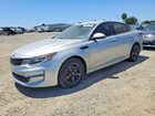 2017 Kia Optima Lx Silver vin: 5XXGT4L39HG148807