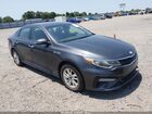 2019 Kia Optima Lx Gray vin: 5XXGT4L3XKG282989