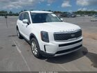 2021 Kia Telluride Lx White vin: 5XYP24HC4MG172028