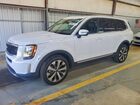 2022 Kia Telluride Ex White vin: 5XYP34HC7NG205893