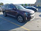 2020 Kia Telluride S Burgundy vin: 5XYP64HC2LG095324