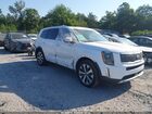 2021 Kia Telluride S White vin: 5XYP64HC9MG145024
