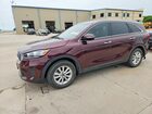 2020 Kia Sorento Lx Burgundy vin: 5XYPG4A32LG673736