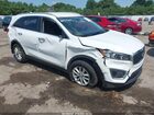 2016 Kia Sorento 2.4l Lx White vin: 5XYPGDA30GG147045