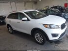 2018 Kia Sorento 2.4l Lx White vin: 5XYPGDA32JG415696