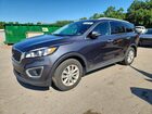 2016 Kia Sorento Lx Gray vin: 5XYPGDA37GG106122