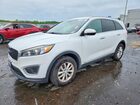 2017 Kia Sorento Lx White vin: 5XYPGDA37HG218968