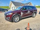 2018 Kia Sorento Lx Maroon vin: 5XYPGDA37JG373591