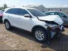 2020 Kia Sorento 2.4l Lx White vin: 5XYPGDA37LG649397