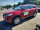 2017 Kia Sorento Lx Red vin: 5XYPGDA38HG209907