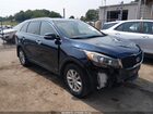 2018 Kia Sorento 2.4l Lx Синий vin: 5XYPGDA38JG352247