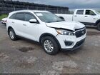 2018 Kia Sorento 2.4l Lx Белый vin: 5XYPGDA39JG404825