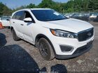 2016 Kia Sorento 3.3l Lx White vin: 5XYPGDA53GG180509