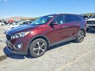 2016 Kia Sorento Ex Maroon vin: 5XYPH4A52GG186251