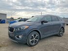 2018 Kia Sorento Ex Gray vin: 5XYPHDA16JG357829