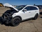 2020 Kia Sorento Ex V6 White vin: 5XYPHDA57LG659877