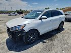 2016 Kia Sorento Sx V6 White vin: 5XYPK4A54GG116574