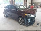 2019 Kia Sorento 3.3l Sx Maroon vin: 5XYPKDA54KG465713