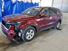 2024 Kia Sorento Lx Maroon vin: 5XYRG4JC4RG308122