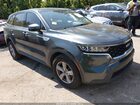2022 Kia Sorento Lx Серый vin: 5XYRG4LC9NG106559