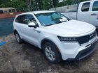 2022 Kia Sorento Lx White vin: 5XYRG4LCXNG141157