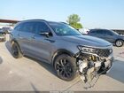 2021 Kia Sorento Sx Gray vin: 5XYRKDLF1MG045604