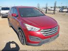 2016 Hyundai Santa Fe Sport 2.4l Maroon vin: 5XYZT3LB0GG359835