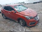 2017 Hyundai Santa Fe Sport 2.4l Оранжевый vin: 5XYZT3LB8HG382913
