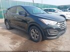 2016 Hyundai Santa Fe Sport 2.4l Black vin: 5XYZT3LB9GG374902