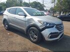 2017 Hyundai Santa Fe Sport 2.4l Silver vin: 5XYZTDLB0HG460056