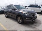 2017 Hyundai Santa Fe Sport 2.4l Gray vin: 5XYZTDLB6HG458652