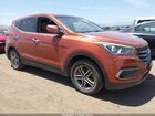 2017 Hyundai Santa Fe Sport 2.4l Orange vin: 5XYZTDLB6HG459459