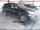 2017 Hyundai Santa Fe Sport 2.4l Black vin: 5XYZU3LB2HG407205
