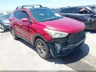 2017 Hyundai Santa Fe Sport 2.4l Красный vin: 5XYZU3LB6HG457976