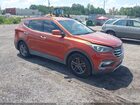2017 Hyundai Santa Fe Sport 2.4l Orange vin: 5XYZU3LB8HG454738