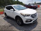 2018 Hyundai Santa Fe Sport 2.4l White vin: 5XYZU3LB9JG549475
