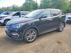 2017 Hyundai Santa Fe Sport 2.0t Black vin: 5XYZUDLA2HG499204