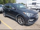 2017 Hyundai Santa Fe Sport 2.4l Серый vin: 5XYZUDLB6HG494192