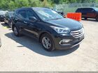 2017 Hyundai Santa Fe Sport 2.4l Black vin: 5XYZUDLB7HG422983