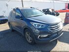 2017 Hyundai Santa Fe Sport 2.4l Blue vin: 5XYZUDLB9HG415680