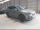 2017 Hyundai Santa Fe Sport 2.0t Ultimate Серебряный vin: 5XYZWDLAXHG413339