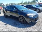 2016 Toyota Corolla S Plus Black vin: 5YFBURHE0GP502332