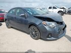2016 Toyota Corolla S Plus Blue vin: 5YFBURHE4GP417459